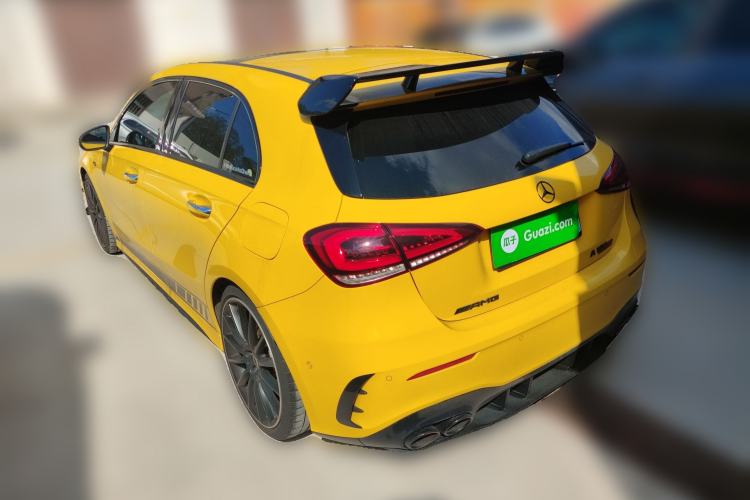 Used Mercedes-Benz A AMG 2022 AMG A 35 4MATIC Rear Left 45 Deg
