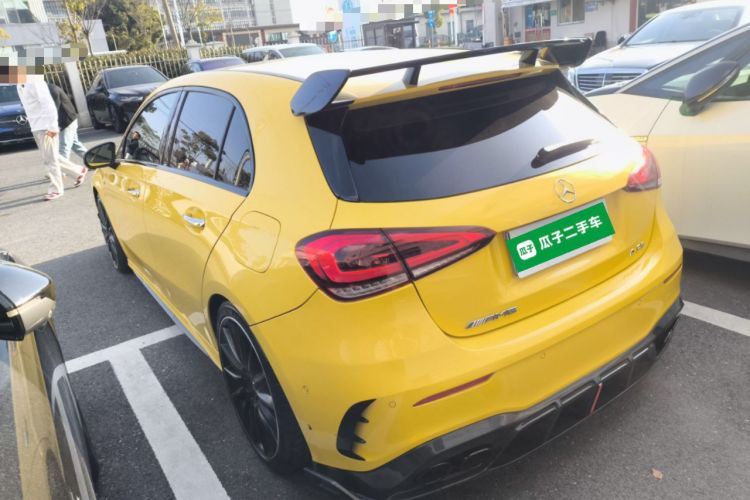 Used Mercedes-Benz A AMG 2022 AMG A 35 4MATIC Rear Left 45 Deg