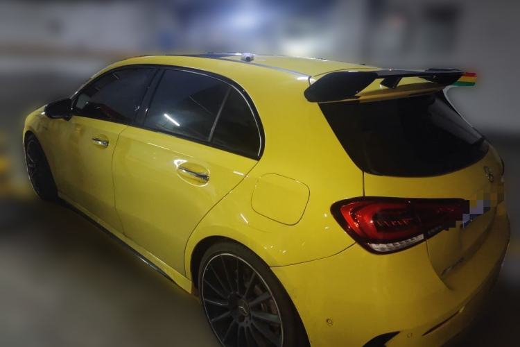 Used Mercedes-Benz A AMG 2022 AMG A 35 4MATIC Rear Left 45 Deg