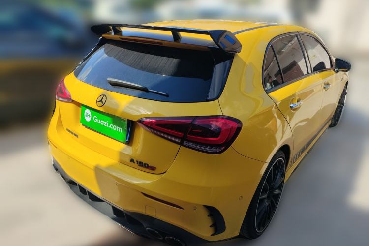 Used Mercedes-Benz A AMG 2022 AMG A 35 4MATIC Rear Right 45 Deg