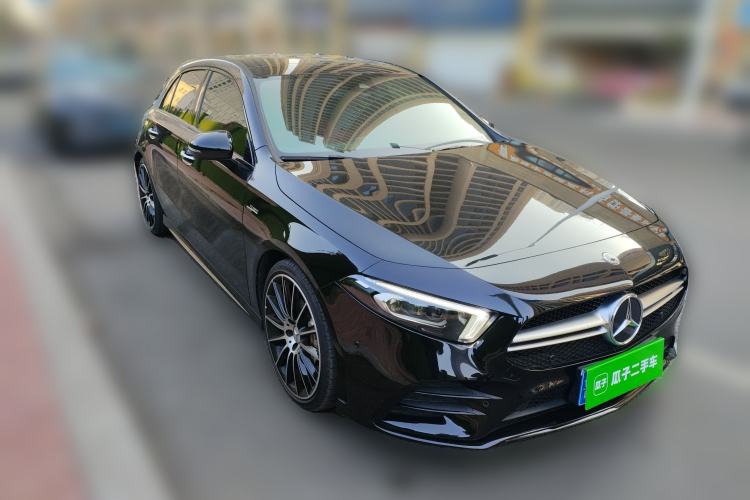 Used Mercedes-Benz A AMG 2023 AMG A 35 4MATIC Front Right 45 Deg