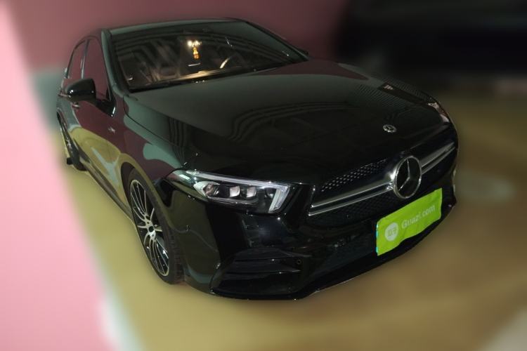 Used Mercedes-Benz A AMG 2023 AMG A 35 4MATIC Front Right 45 Deg
