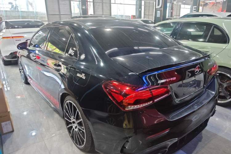 Used Mercedes-Benz A AMG 2023 AMG A 35 L 4MATIC Rear Left 45 Deg