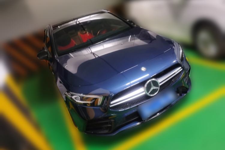 Used Mercedes-Benz A AMG 2023 AMG A 35 4MATIC Front Right 45 Deg