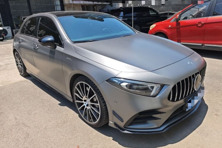 Used Mercedes-Benz A AMG 2023 AMG A 35 4MATIC Front Right 45 Deg