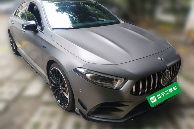Used Mercedes-Benz A AMG 2023 AMG A 35 L 4MATIC Front Right 45 Deg