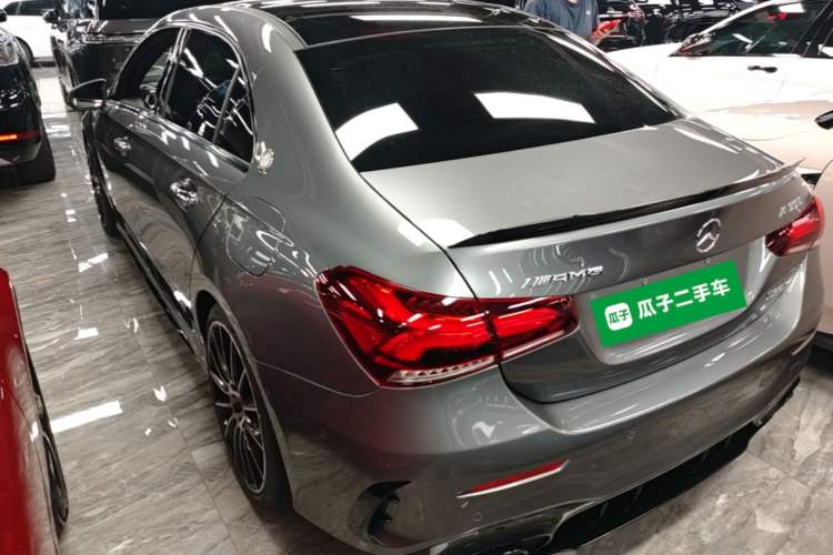 Used Mercedes-Benz A AMG 2023 AMG A 35 L 4MATIC Rear Left 45 Deg