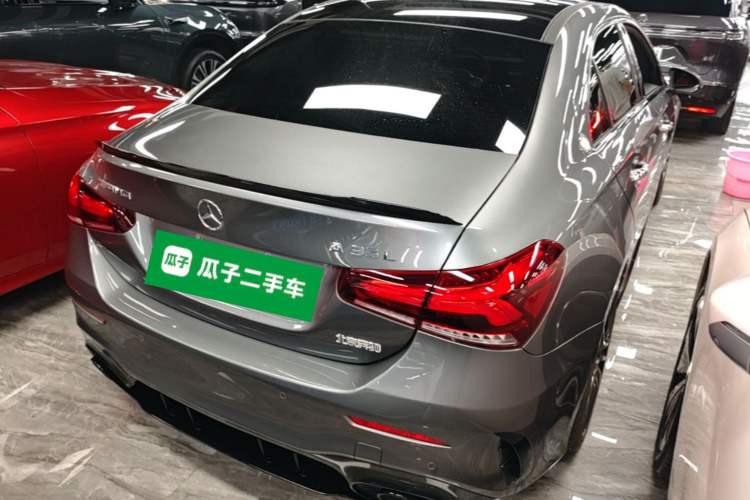 Used Mercedes-Benz A AMG 2023 AMG A 35 L 4MATIC Rear Right 45 Deg