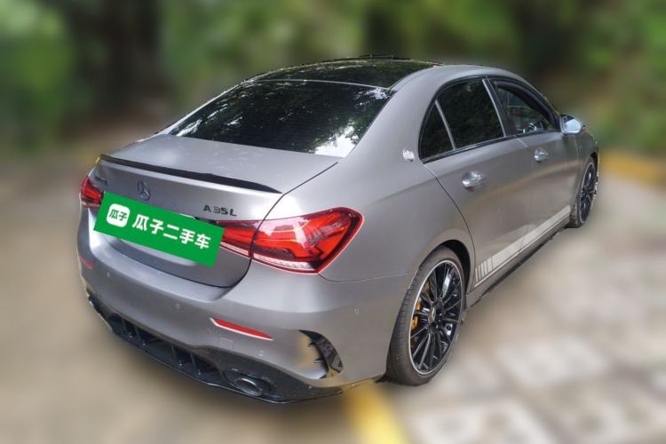 Used Mercedes-Benz A AMG 2023 AMG A 35 L 4MATIC Rear Right 45 Deg