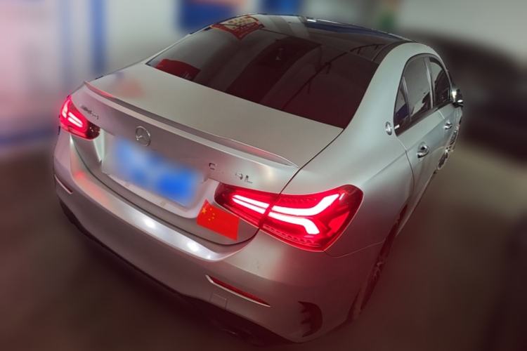 Used Mercedes-Benz A AMG 2023 AMG A 35 L 4MATIC Rear Right 45 Deg