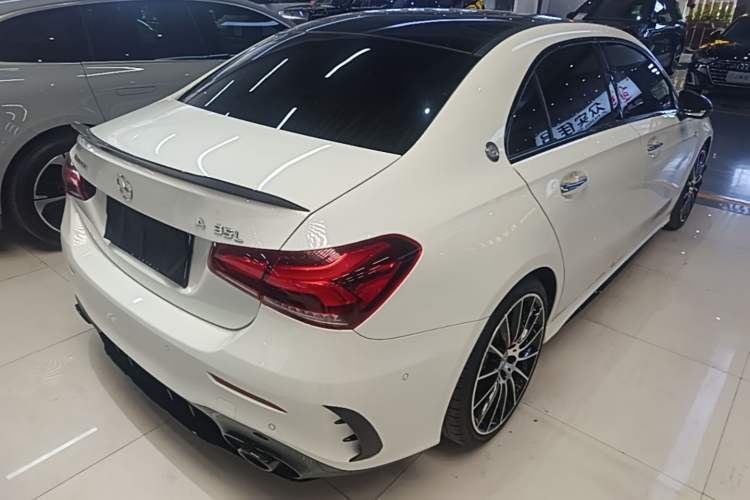 Used Mercedes-Benz A AMG 2023 AMG A 35 L 4MATIC Rear Right 45 Deg