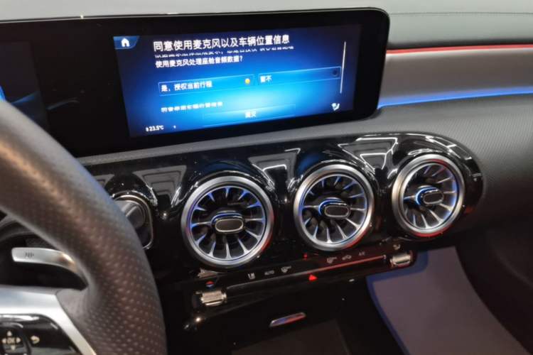 Used Mercedes-Benz A AMG 2024 AMG A 35 4MATIC Audio And AC Panel