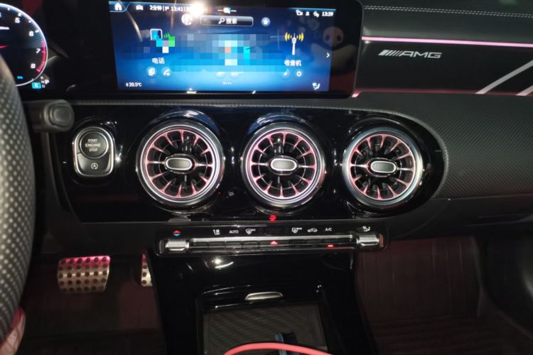 Used Mercedes-Benz A AMG 2024 AMG A 35 4MATIC Audio And AC Panel