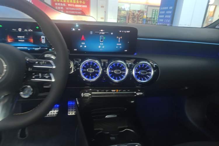 Used Mercedes-Benz A AMG 2024 Facelift AMG A 45 S 4MATIC+ Audio And AC Panel