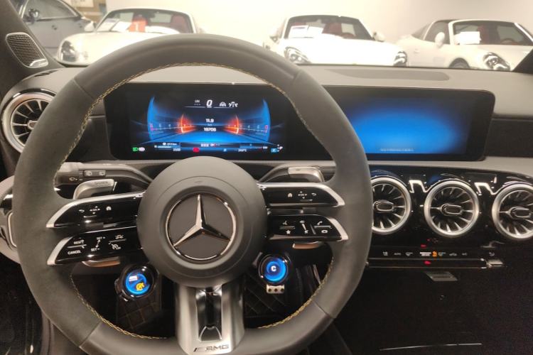 Used Mercedes-Benz A AMG 2024 Facelift AMG A 45 S 4MATIC+ Center Console