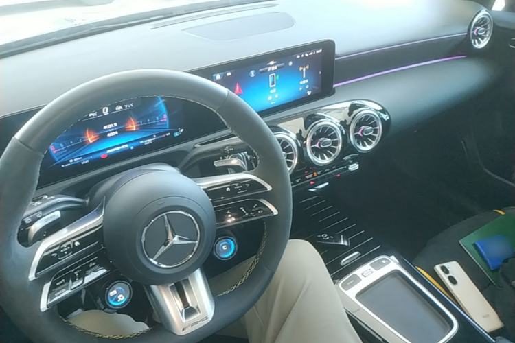 Used Mercedes-Benz A AMG 2024 Facelift AMG A 45 S 4MATIC+ Center Console