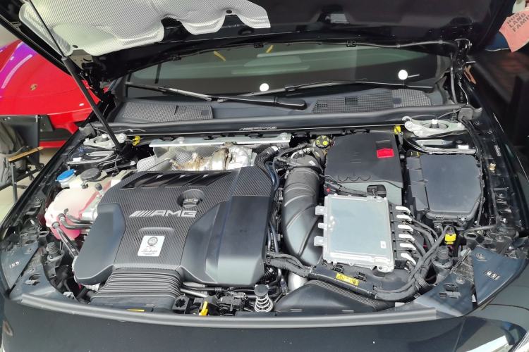 Used Mercedes-Benz A AMG 2024 Facelift AMG A 45 S 4MATIC+ Engine Bay