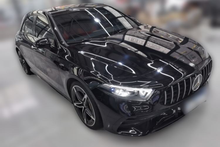 Used Mercedes-Benz A AMG 2024 AMG A 35 4MATIC Front Right 45 Deg