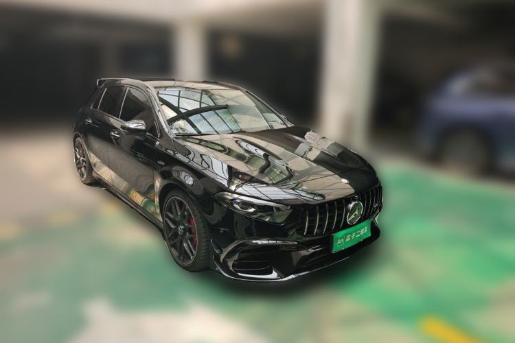 Used Mercedes-Benz A AMG 2024 Facelift AMG A 45 S 4MATIC+ Front Right 45 Deg