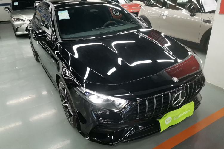 Used Mercedes-Benz A AMG 2024 AMG A 35 4MATIC Front Right 45 Deg