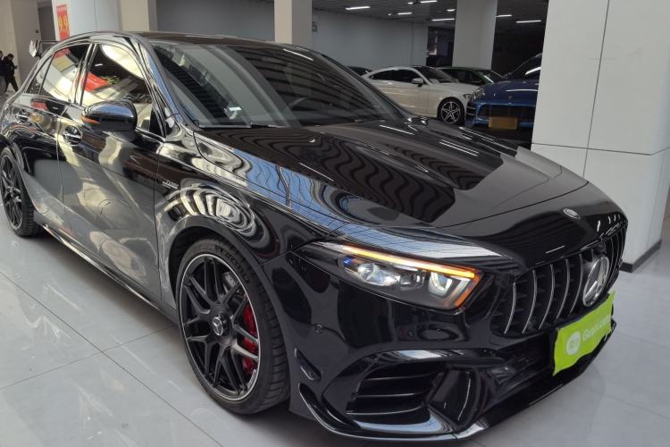 Used Mercedes-Benz A AMG 2024 Facelift AMG A 45 S 4MATIC+ Front Right 45 Deg