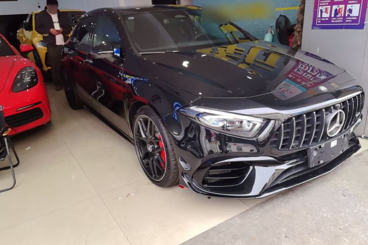 Used Mercedes-Benz A AMG 2024 Facelift AMG A 45 S 4MATIC+ Front Right 45 Deg