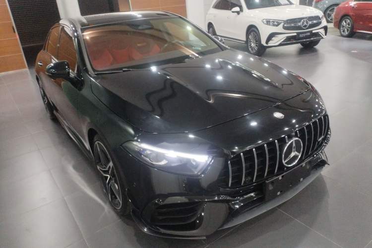 Used Mercedes-Benz A AMG 2024 AMG A 35 4MATIC Front Right 45 Deg