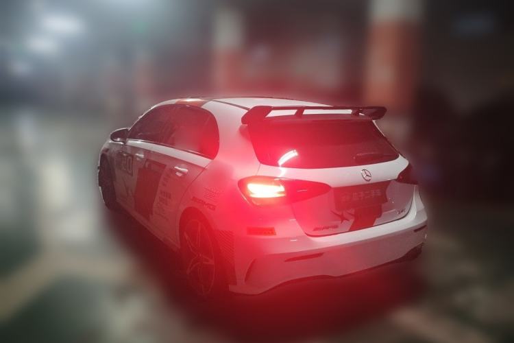 Used Mercedes-Benz A AMG 2024 Facelift AMG A 35 4MATIC Rear Left 45 Deg