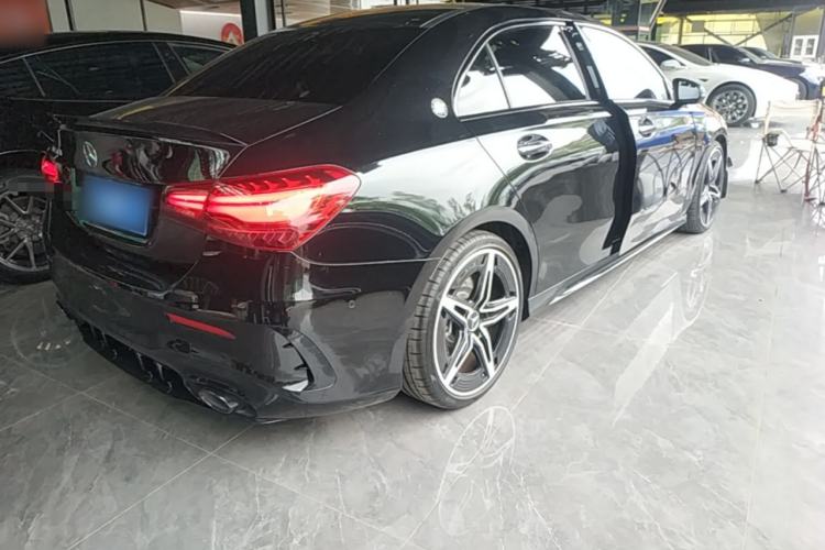 Used Mercedes-Benz A AMG 2024 Facelift AMG A 35 L 4MATIC Rear Right 45 Deg