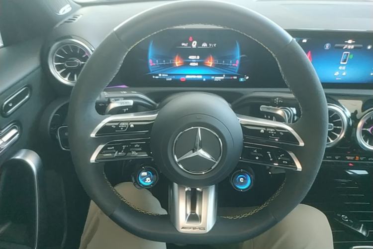 Used Mercedes-Benz A AMG 2024 Facelift AMG A 45 S 4MATIC+ Steering Wheel