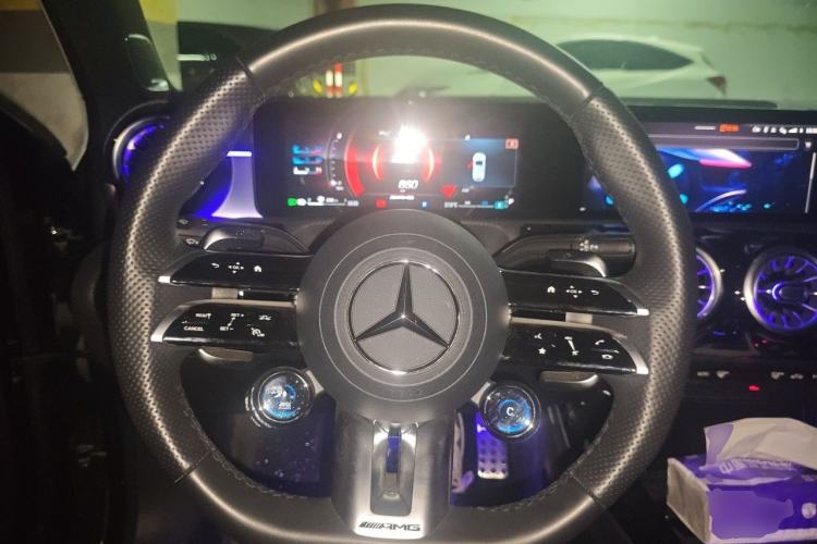 Used Mercedes-Benz A AMG 2024 Facelift AMG A 35 4MATIC Steering Wheel