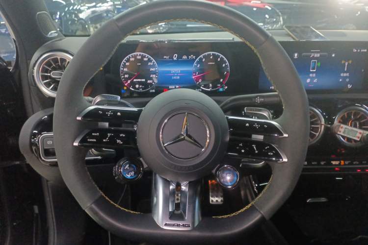 Used Mercedes-Benz A AMG 2024 Facelift AMG A 45 S 4MATIC+ Steering Wheel