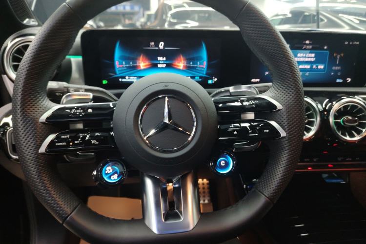 Used Mercedes-Benz A AMG 2024 Facelift AMG A 35 4MATIC Steering Wheel