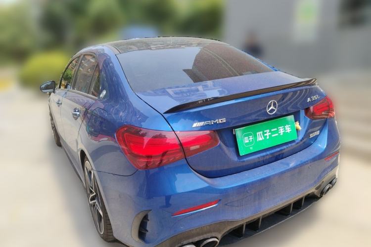 Used Mercedes-Benz A AMG 2024 AMG A 35 L 4MATIC Rear Left 45 Deg
