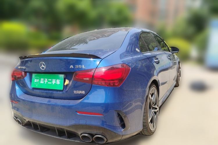Used Mercedes-Benz A AMG 2024 AMG A 35 L 4MATIC Rear Right 45 Deg