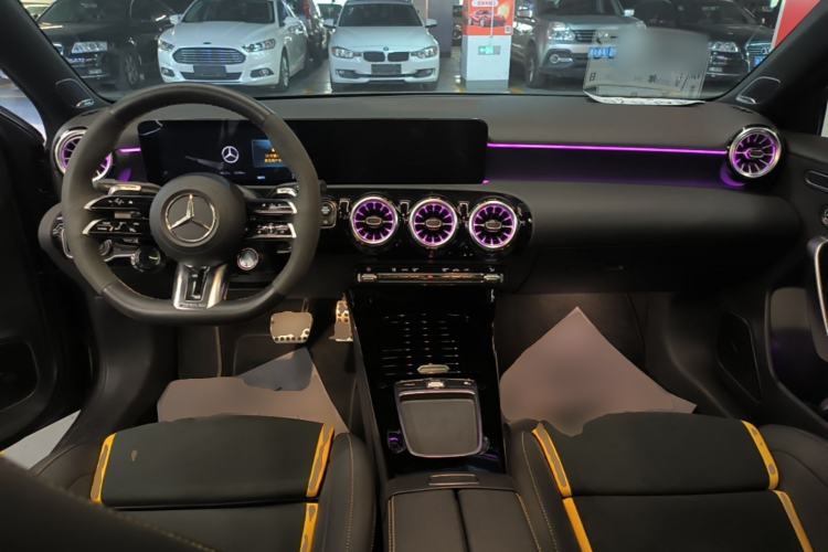 Used Mercedes-Benz A AMG 2024 Facelift AMG A 45 S 4MATIC+ Center Console