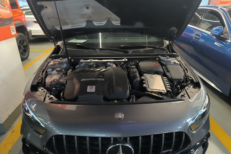 Used Mercedes-Benz A AMG 2024 Facelift AMG A 45 S 4MATIC+ Engine Bay