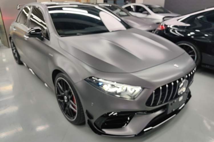 Used Mercedes-Benz A AMG 2024 Facelift AMG A 45 S 4MATIC+ Front Right 45 Deg