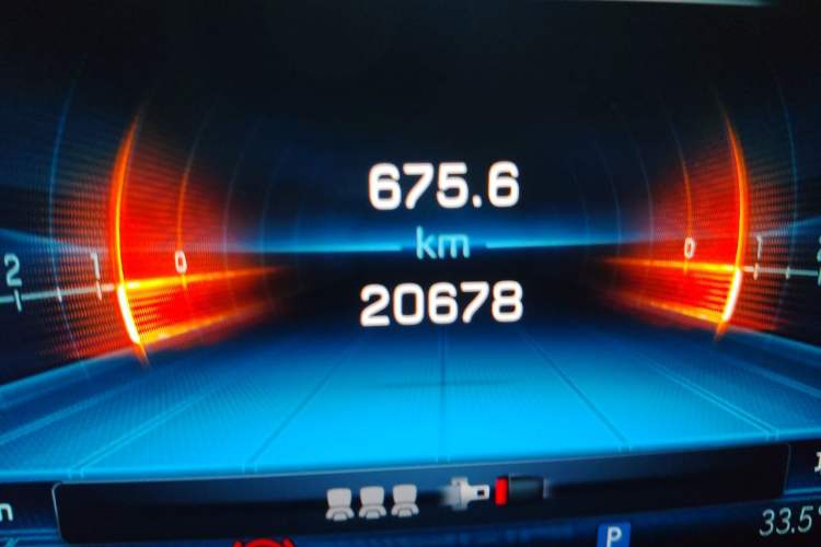 Used Mercedes-Benz A AMG 2024 Facelift AMG A 35 L 4MATIC Odometer Close Up