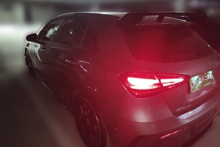 Used Mercedes-Benz A AMG 2024 AMG A 35 4MATIC Rear Left 45 Deg