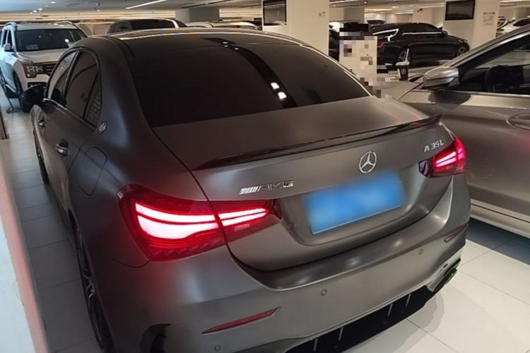 Used Mercedes-Benz A AMG 2024 Facelift AMG A 35 L 4MATIC Rear Left 45 Deg
