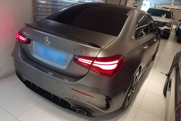 Used Mercedes-Benz A AMG 2024 Facelift AMG A 35 L 4MATIC Rear Right 45 Deg