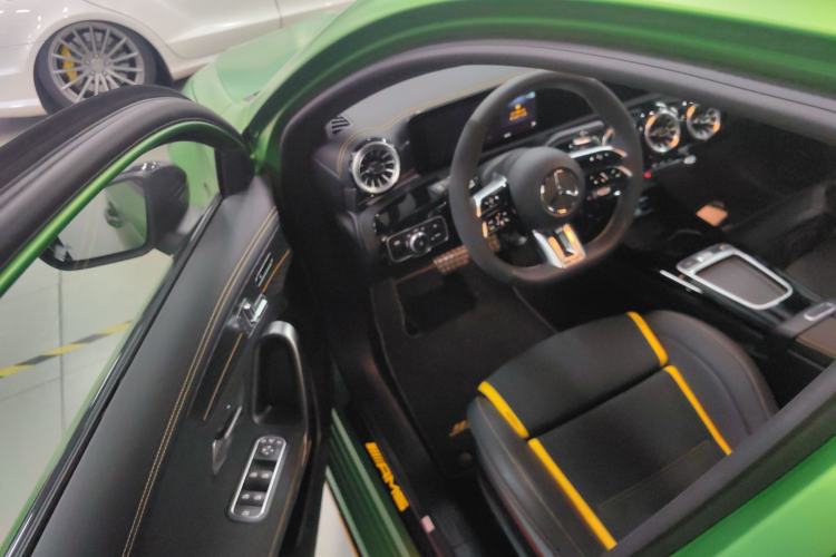 Used Mercedes-Benz A AMG 2024 AMG A 45 S 4MATIC+ Magic Green Special Edition Driver Seat