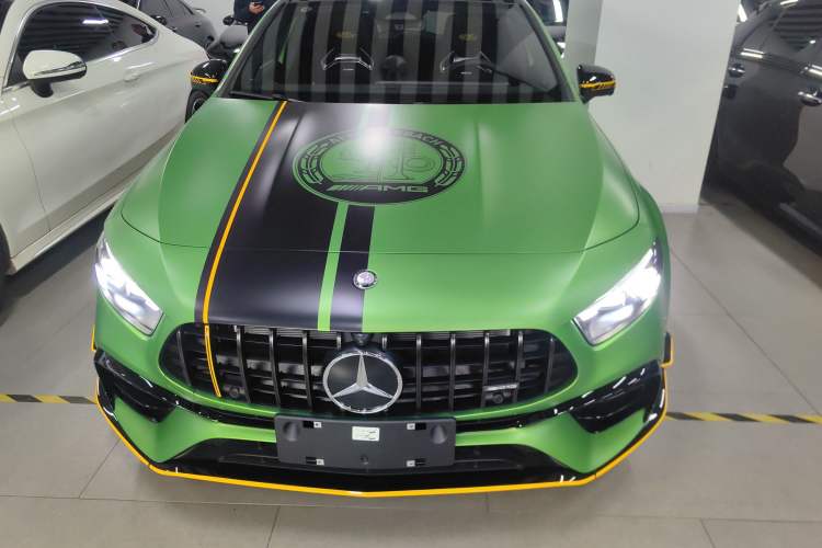 Used Mercedes-Benz A AMG 2024 AMG A 45 S 4MATIC+ Magic Green Special Edition Front