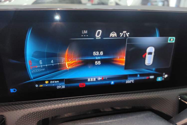 Used Mercedes-Benz A AMG 2024 AMG A 45 S 4MATIC+ Magic Green Special Edition Instrument Cluster