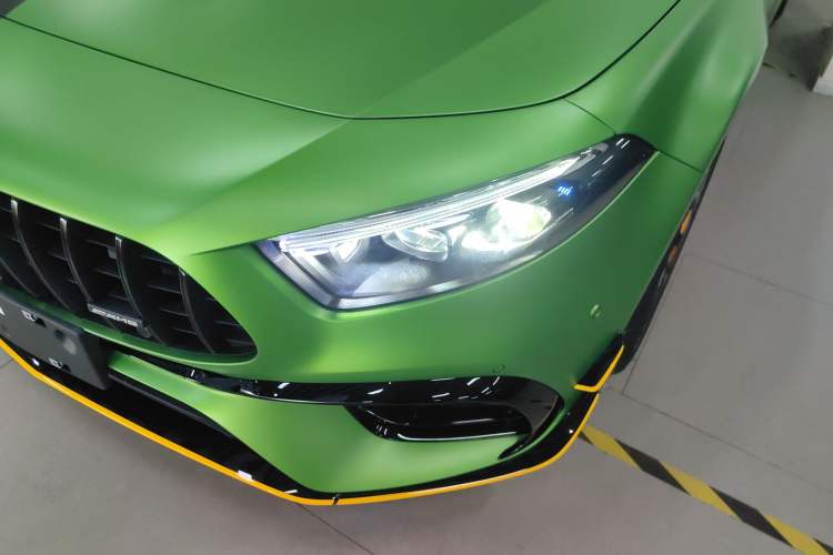 Used Mercedes-Benz A AMG 2024 AMG A 45 S 4MATIC+ Magic Green Special Edition Left Front Headlight