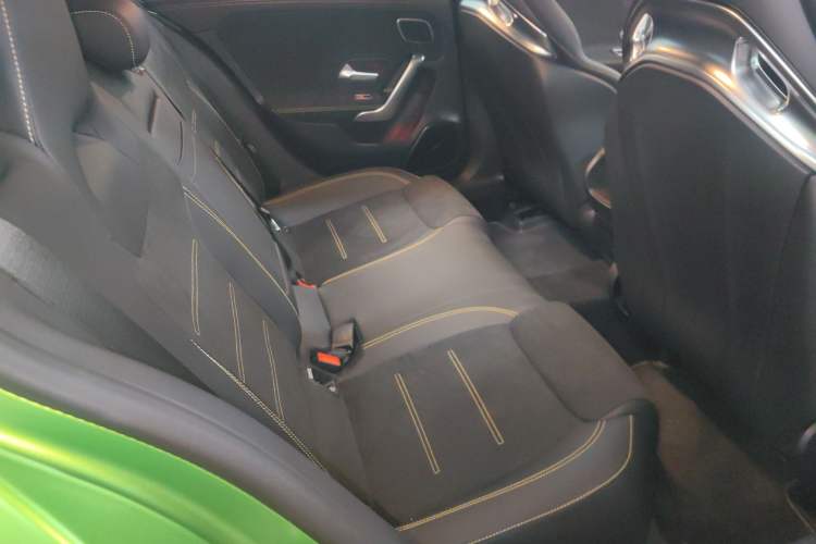 Used Mercedes-Benz A AMG 2024 AMG A 45 S 4MATIC+ Magic Green Special Edition Left Rear Seat