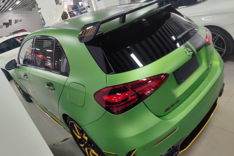 Used Mercedes-Benz A AMG 2024 AMG A 45 S 4MATIC+ Magic Green Special Edition Left Side
