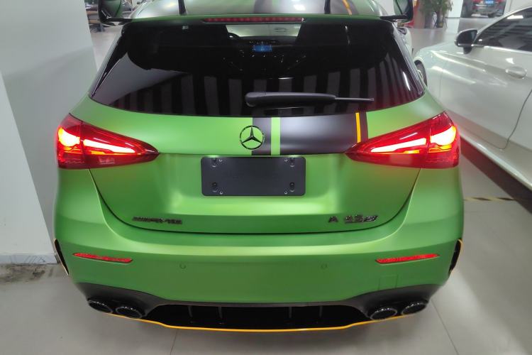 Used Mercedes-Benz A AMG 2024 AMG A 45 S 4MATIC+ Magic Green Special Edition Rear