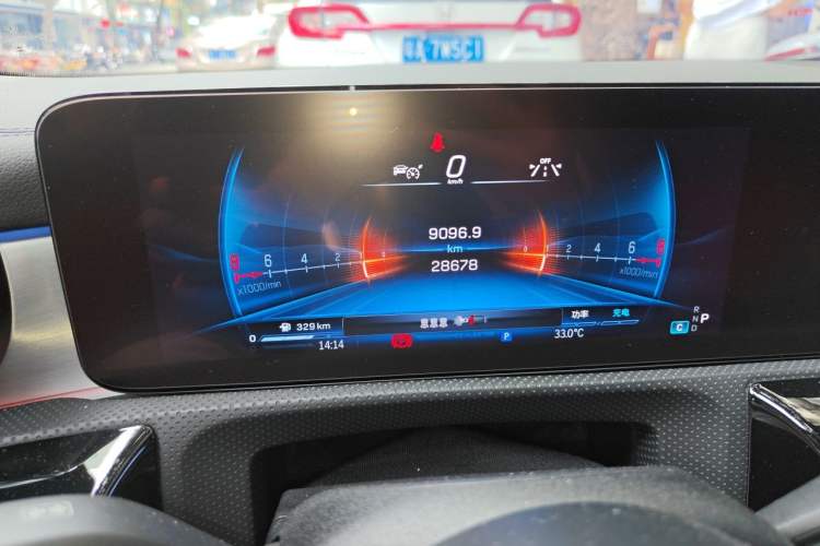 Used Mercedes-Benz A AMG 2024 AMG A 35 L 4MATIC Odometer Close Up